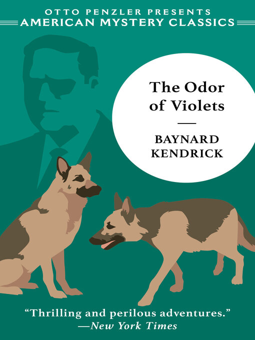 Title details for The Odor of Violets by Baynard Kendrick - Wait list